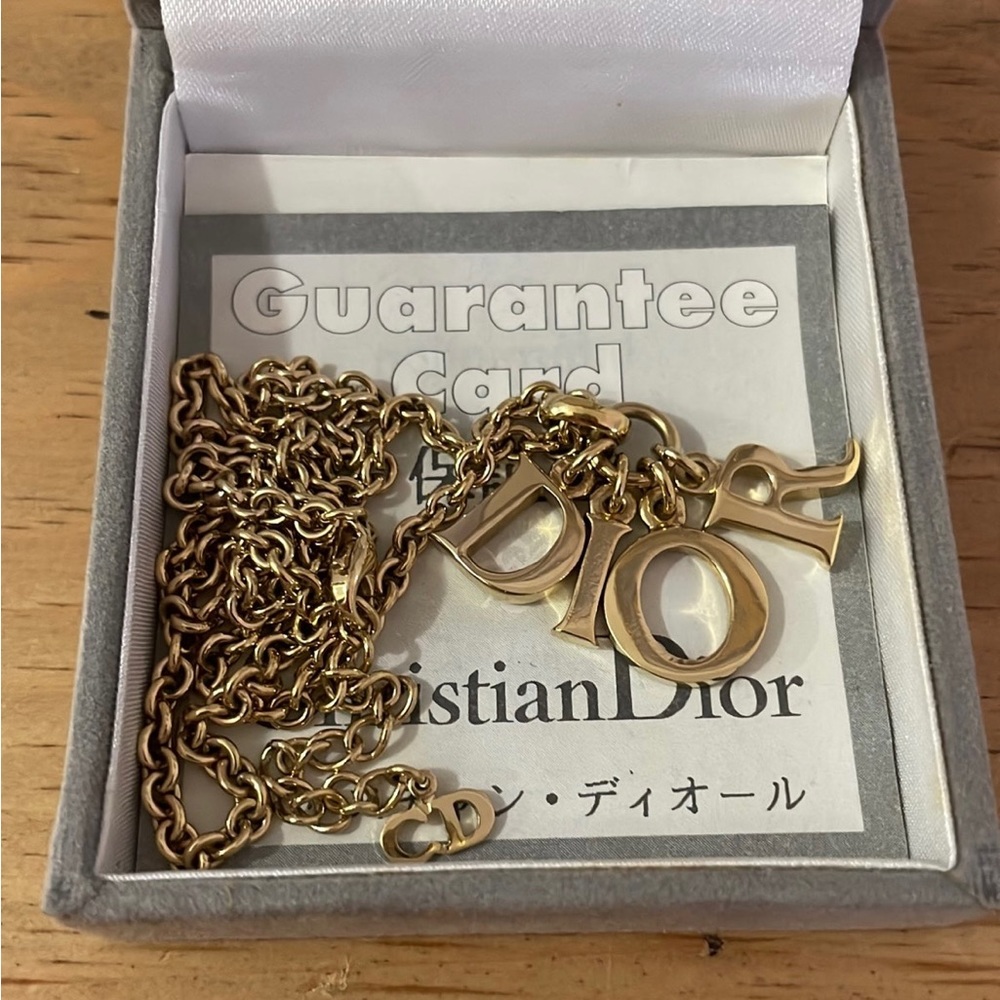 Authentic Dior Necklace